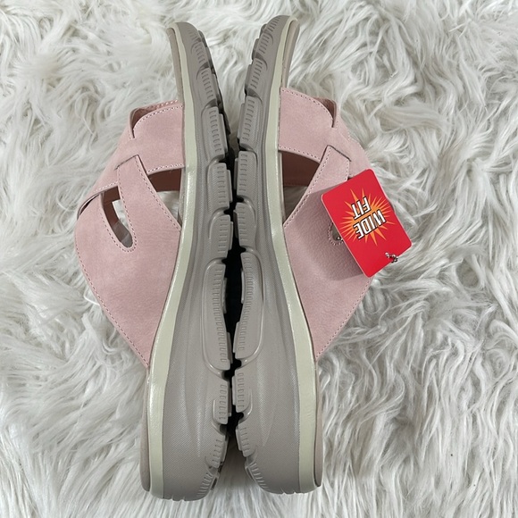 SKECHERS Women’s US 9.5W Easy Going Adjustable Vegan Sandals Blush Relaxed Fit - Picture 8 of 12